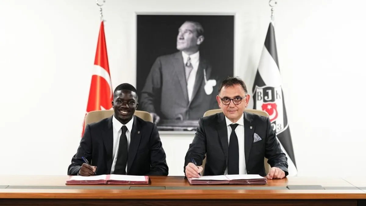 Kassoum Ouattara resmen Beşiktaş'ta! İşte sözleşme süresi