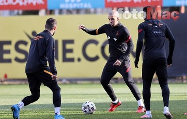 Son dakika spor haberi: Galatasaray'a 2 müjdeli haber! İşte idmandan kareler...