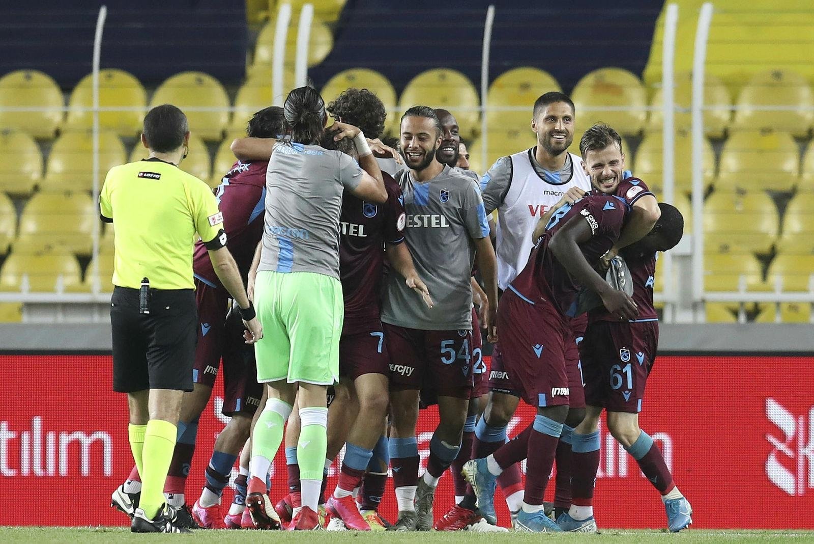 Fenerbahce 1 3 Trabzonspor Mac Sonucu Ziraat Turkiye Kupasi