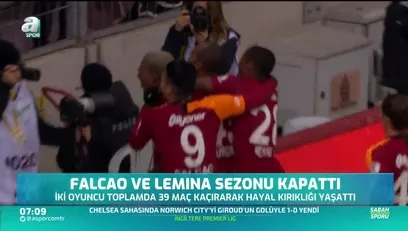 >Falcao ve Lemina toplamda 39 maç kaçırdı!