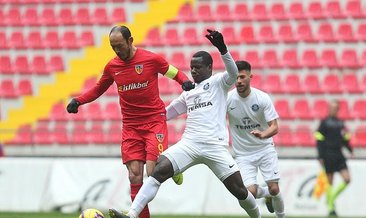 Kayserispor hazırlık maçında mağlup