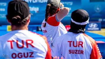 Okçular gümüşü kaptı