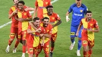 Göztepe sevinçli