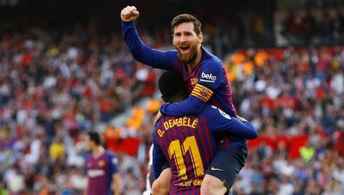 Messi’den tarihi hat-trick