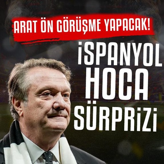 Beşiktaş’a İspanyol hoca sürpriz aday! Ön görüşme yapılacak