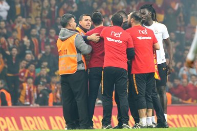 Galatasaray’ın tarihi antrenmanından kareler
