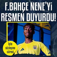 F.Bahçe Nene'yi resmen duyurdu!