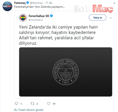 Sosyal medya gündemi 15 Mart 2019