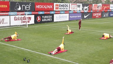 Galatasaray’da neşeli antrenman! Dikkat çeken kare