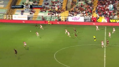 >Galatasaray 2-2 Slavia Prag | MAÇ ÖZETİ