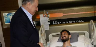 Mustafa Cengiz’den Emre Akbaba’ya ziyaret