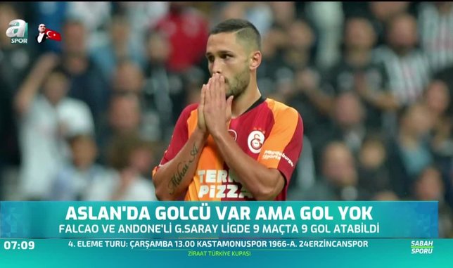 Galatasaray'da golcü var ama gol yok