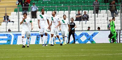 Bursaspor kendini ateşe attı