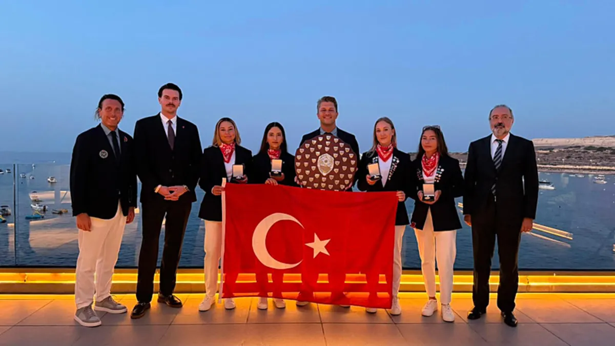Milli golfçüler Malta'dan altın ve gümüş madalya ile döndü
