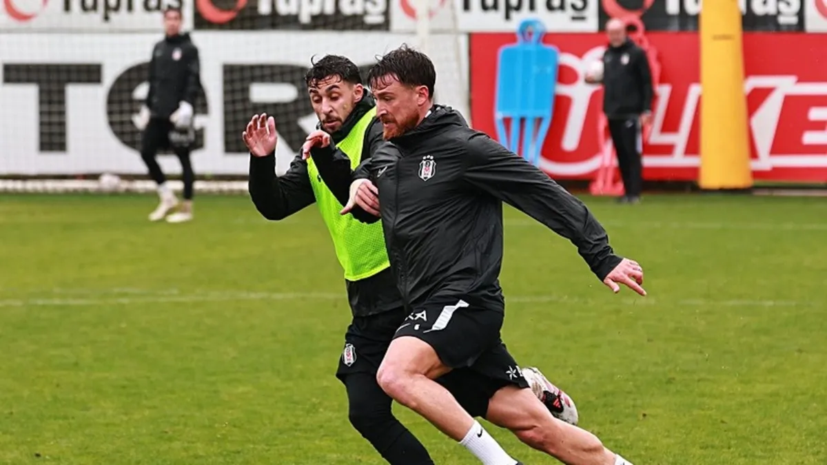 Beşiktaş, Trabzonspor maçı hazırlıklarını tamamladı