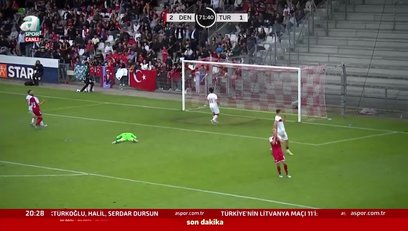 >Danimarka U21 3-2 Türkiye U21 | MAÇ ÖZETİ