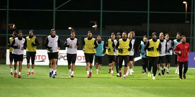A Milli Futbol Takımı, Konya'ya gitti