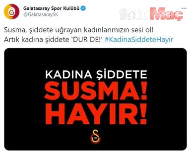 Son dakika haberi: Spor camiası Samsun’da yaşanan olay sonrası kadına şiddete karşı tek yürek!