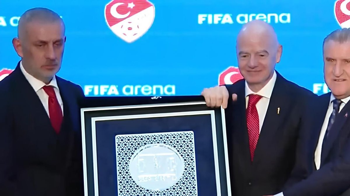 TFF Başkanı İbrahim Hacıosmanoğlu FIFA Arena projesinin açılışında konuştu!
