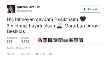 Ünlülerden Beşiktaş mesajları!
