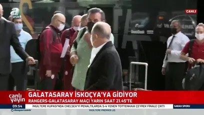>Galatasaray İskoçya'ya gitti