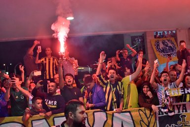 Fenerbahçe’ye Konya’da coşkulu karşılama!