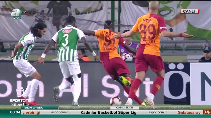 erman toroglu diagne ye yapilan hareket net penalti