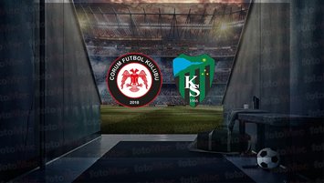 Çorumspor - Kocaelispor maçı ne zaman?