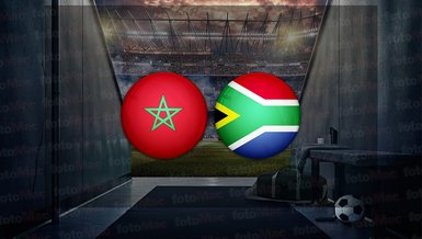Fas - Güney Afrika maçı ne zaman, saat kaçta ve hangi kanalda canlı yayınlanacak? | Afrika Uluslar Kupası
