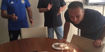 Hasan Çetinkaya'ya sürpriz doğum günü kutlaması