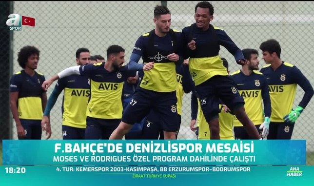 Fenerbahçe'de Denizlispor mesaisi