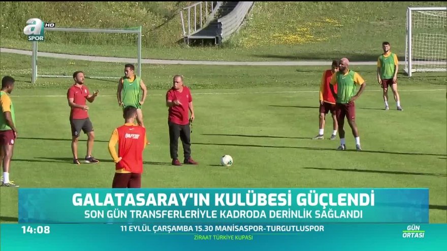 Galatasaray'ın kulübesi güçlendi