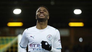 Sterling hat-trick sends champions Manchester City points clear