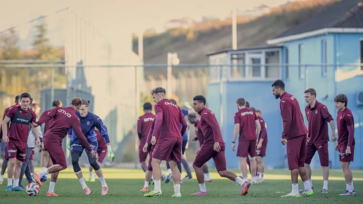 Trabzonspor'un RAMS Başakşehir mesaisi sürüyor!