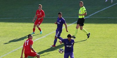 Afjet Afyonspor, hazırlık maçında farklı kazandı