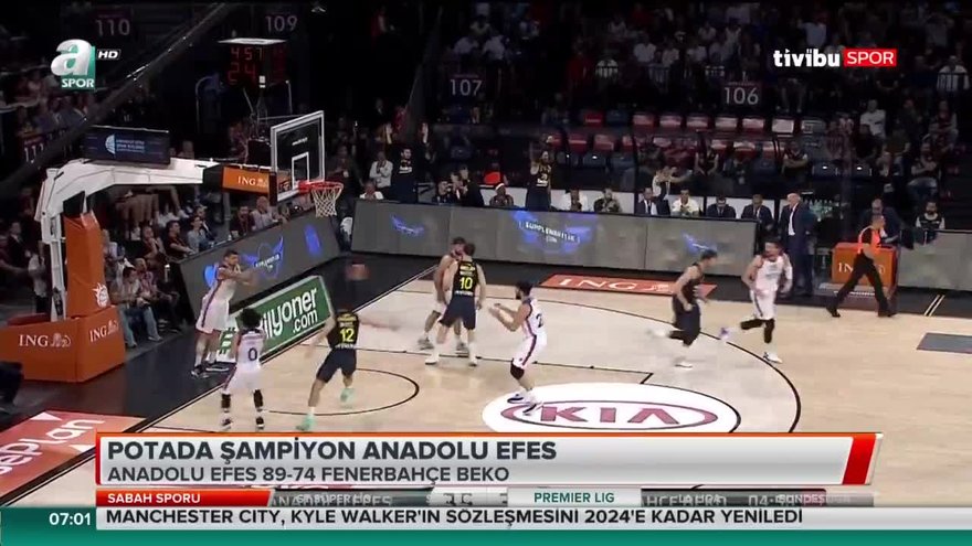 Potada Sampiyon Anadolu Efes Son Dakika Video Videolari Video Haberleri Fotomac