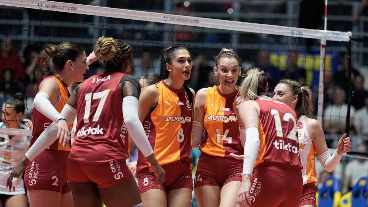 Galatasaray Daikin CEV Kupası'nda şampiyonluk için sahaya çıkacak!