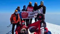 Ordulu dağcılar zirve yaptı