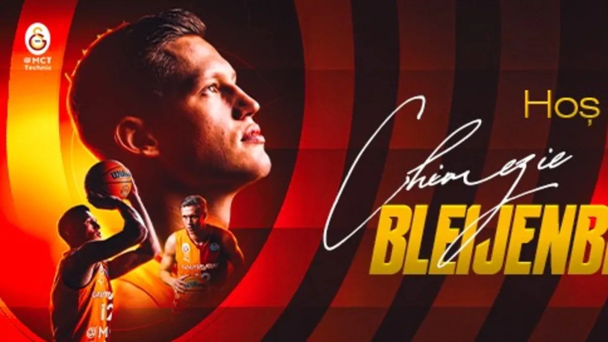 Galatasaray Erkek Basketbol Takımı, Belçikalı oyuncu Bleijenbergh'i transfer etti