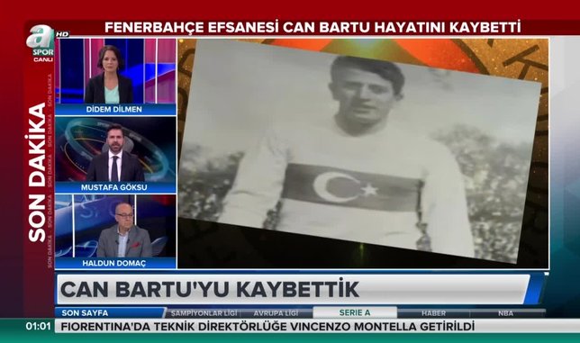 Fenerbahçe efsanesi Can Bartu hayatını kaybetti!