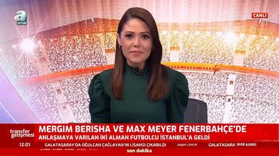 Fenerbahçe yeni transferler Mergim Berisha ve Max Meyer'i İstanbul'a getirdi!