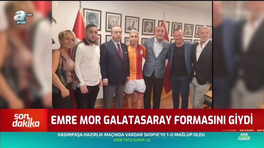 Emre Mor Galatasaray Formasini Giydi Videosunu Izle Fotomac Tv