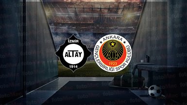 Altay - Gençlerbirliği maçı ne zaman, saat kaçta ve hangi kanalda canlı yayınlanacak? | Trendyol 1. Lig