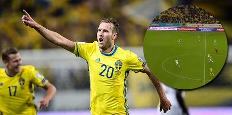 Orta sahadan öyle bir gol attı ki!..