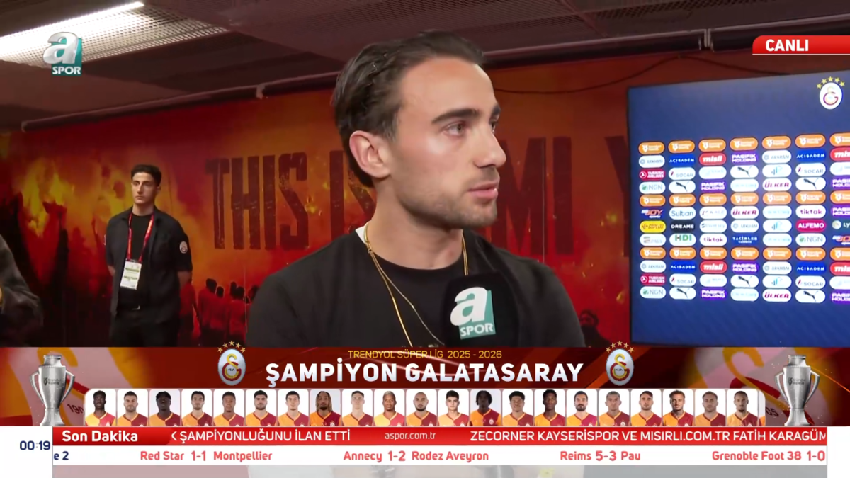 Yunus Akgün: Hedefimiz 5 sene üst üste şampiyonluk!