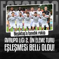 Beşiktaş'ın rakibi belli oldu!