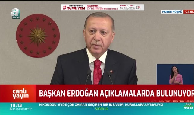 Başkan Erdoğan yeni sokağa çıkma yasağını açıkladı