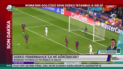 >Edin Dzeko Fenerbahçe ile mi görüşecek?