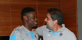 Ekuban Trabzonspor kampına katıldı