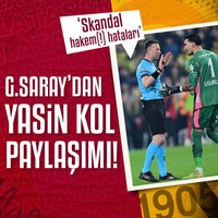 G.Saray'dan Yasin Kol paylaşımı!